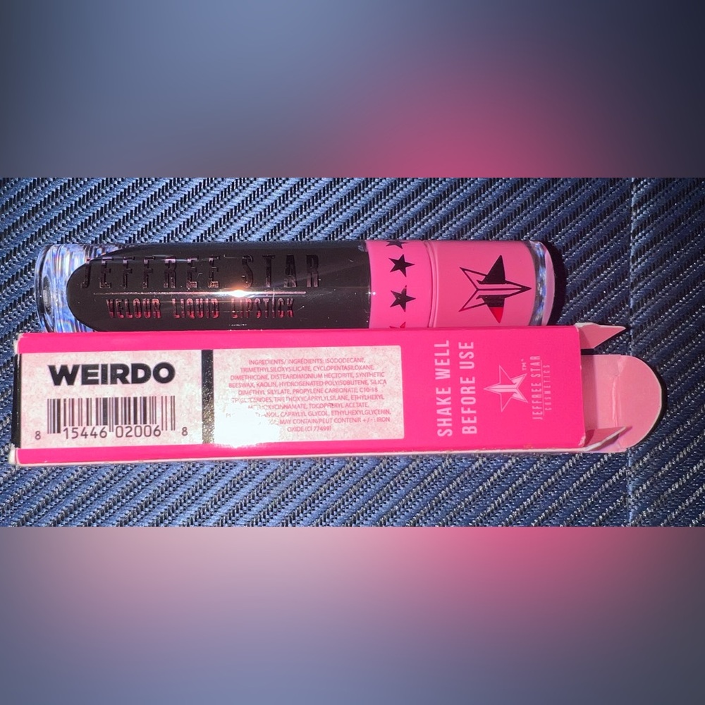 JEFFREE STAR ~ Weirdo~ VELOUR LIQUID LIP ~  0.19oz Full Size NEW IN BOX